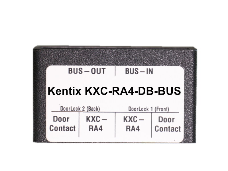 Distribution box set for IT rack locking system KXC-RA4 with magnetic contacts