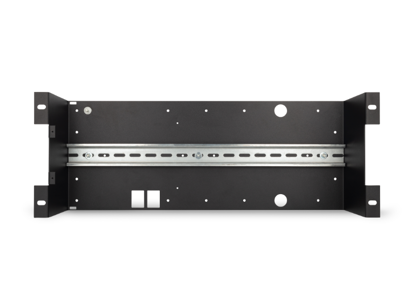 19-Inch 4U Mounting Frame with DIN-Rail 35mm