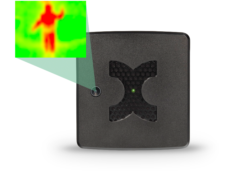 MultiSensor-Thermal Image mit 90° Optik (Schwarz)